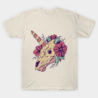 unicorn Skull T-Shirt